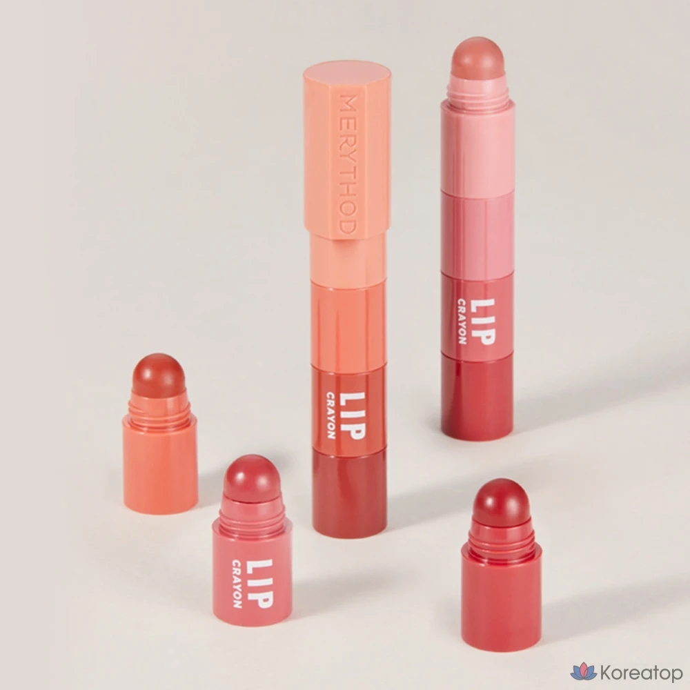 Карандаш для губ Merythod Reel Edge Lip Crayon, оттенок 03 Down Brick, 4 г, 1 шт.
