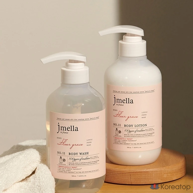 Гель для душа Jmella En France Fleur Grace Body Wash Rich & Peony, 500 мл, 1 шт.