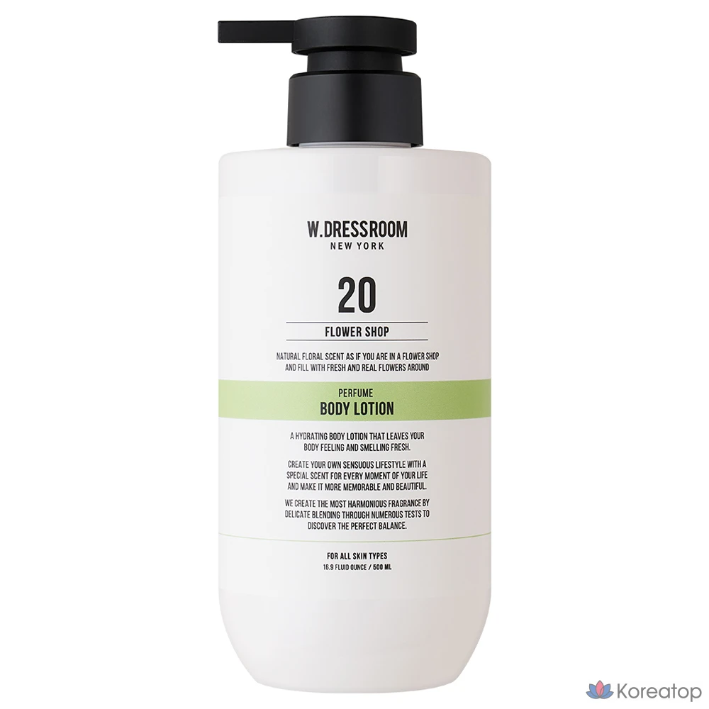 Боди-лосьон W.Dressroom Perfume Body Lotion 20 Flower Shop, 500 мл, 1 шт.
