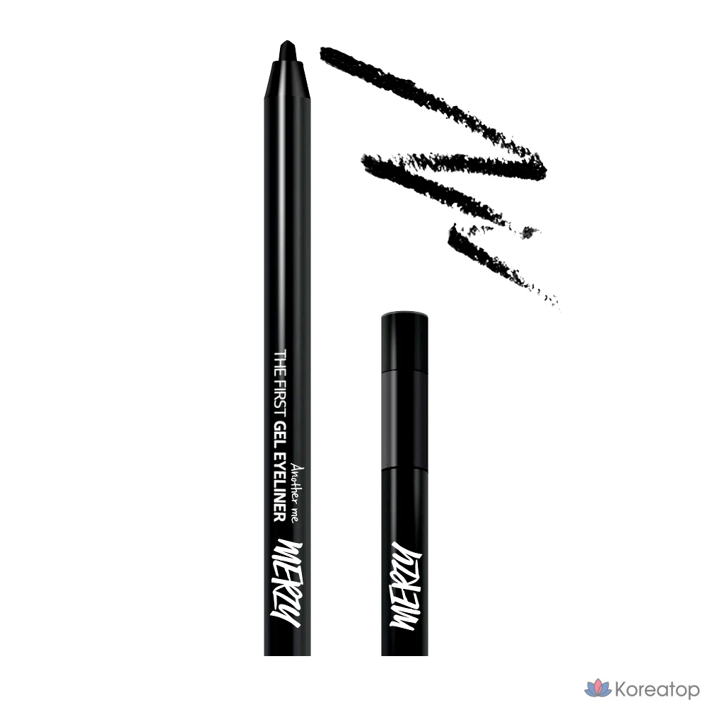 Подводка для глаз MERZY The First Murpel Gel Eyeliner, оттенок G1 Black Moon, 0.5 г, 1 шт.