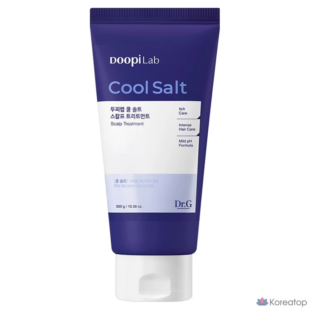 Скраб-пилинг для кожи головы Dr. G Scalp Lab Cool Salt Scalp Treatment, 300 г, 1 шт.