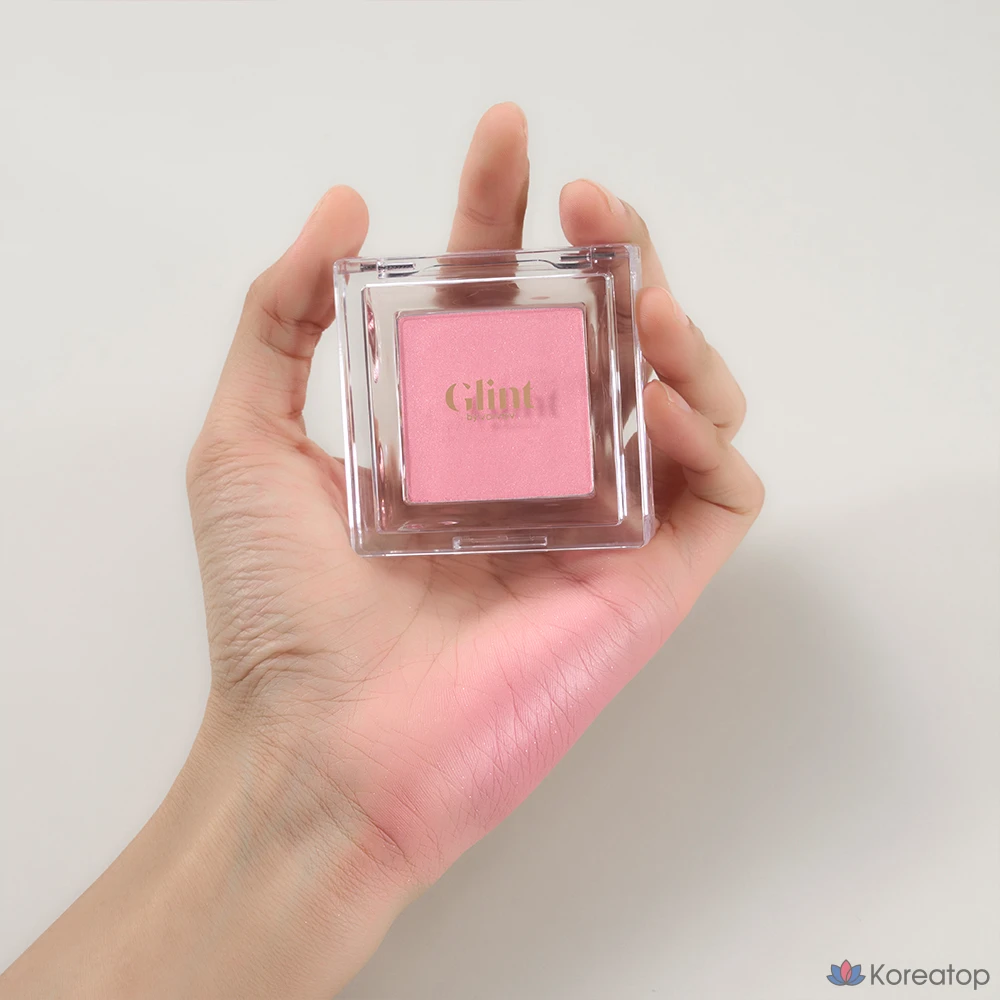 Бронзер-хайлайтер Glint by VDIVOV Baked Blush, оттенок 10 Rose Quartz, 2.4 г, 1 шт., фото 6