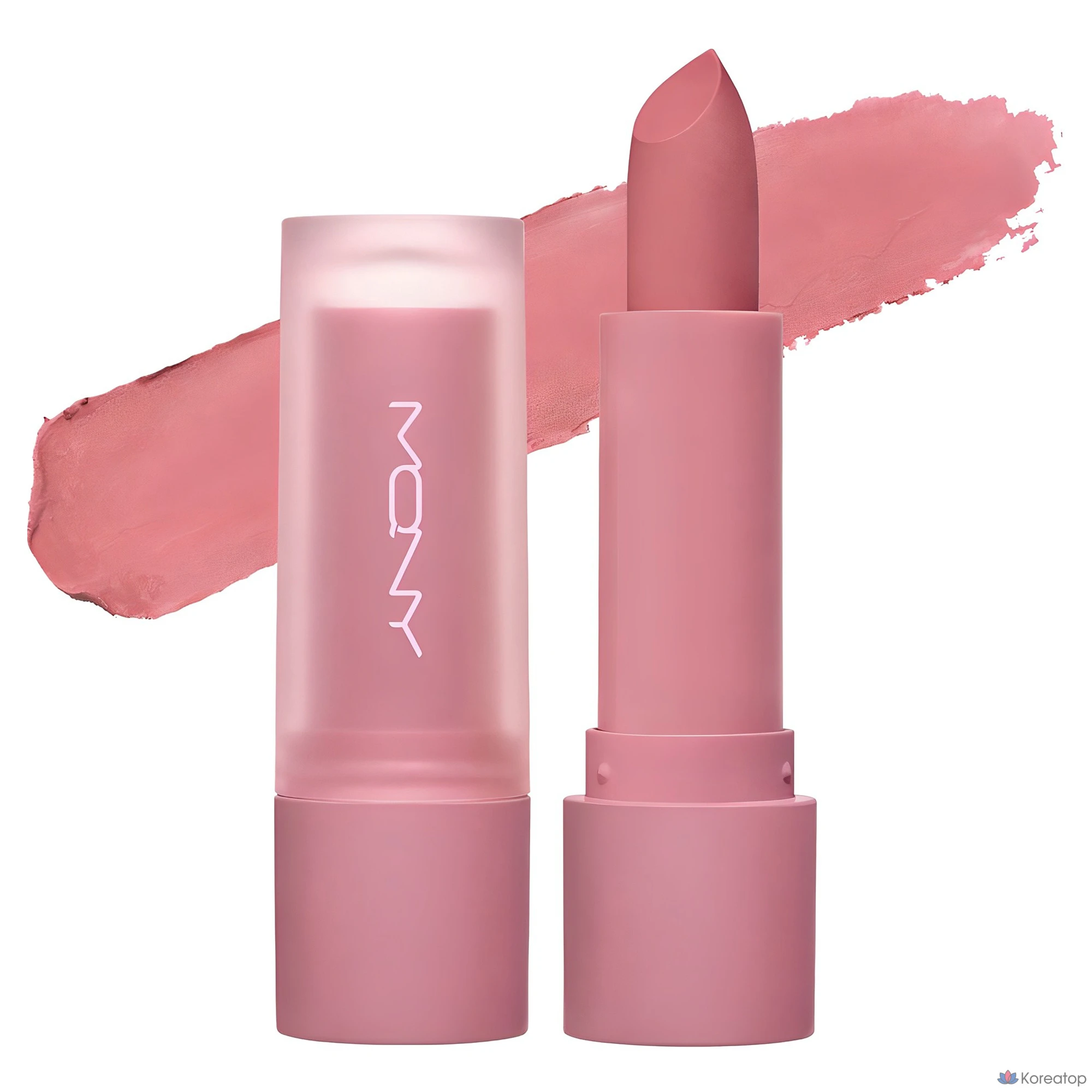 Помада для губ Mqny Powder Matte Lipstick, оттенок 01 Pink Shower, 1 шт.