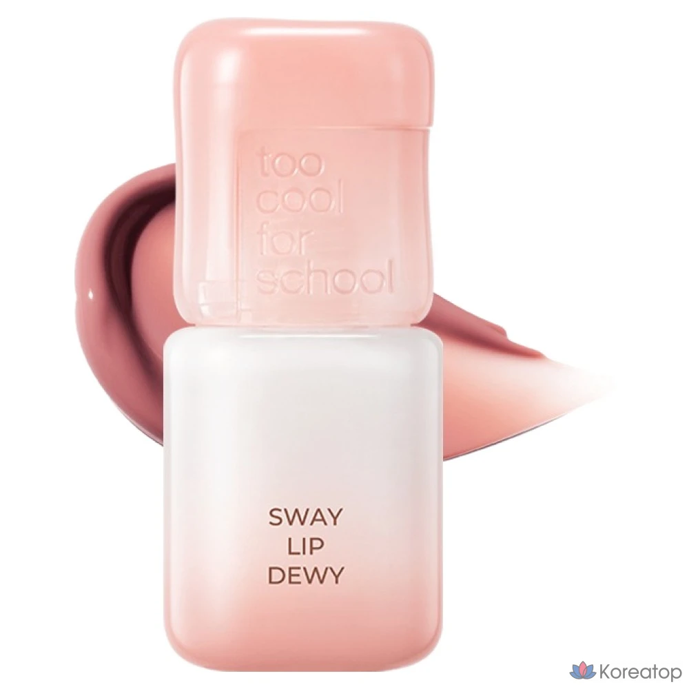 Тинт для губ Too Cool For School Sway Lip Dewy Tint, оттенок 02 Near Pink, 1 шт.