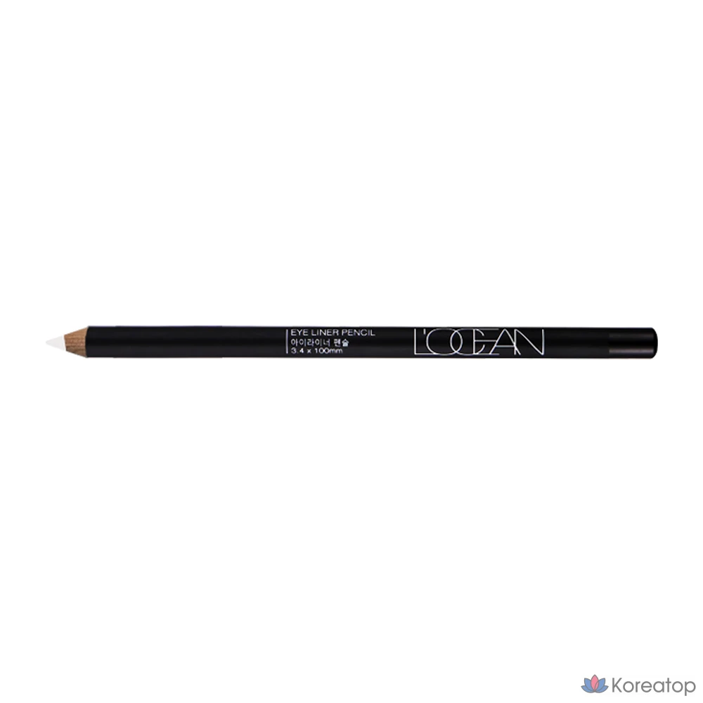 Карандаш для глаз Heart percent Rose Angel Eyeliner Pencil, оттенок 02 White, 1 шт., фото 2