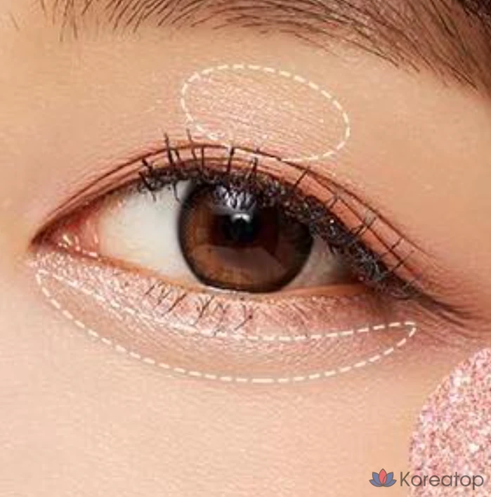 Палитра для макияжа Nature Republic Daily Basic 4 Palette, оттенок 05 Peach Pink, 1 шт., фото 3