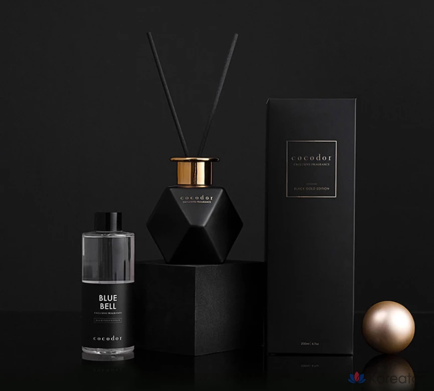 Диффузор для дома Cocodor Black Gold Edition, аромат Bookstore in the Wood, 400 мл, 2 шт., фото 5