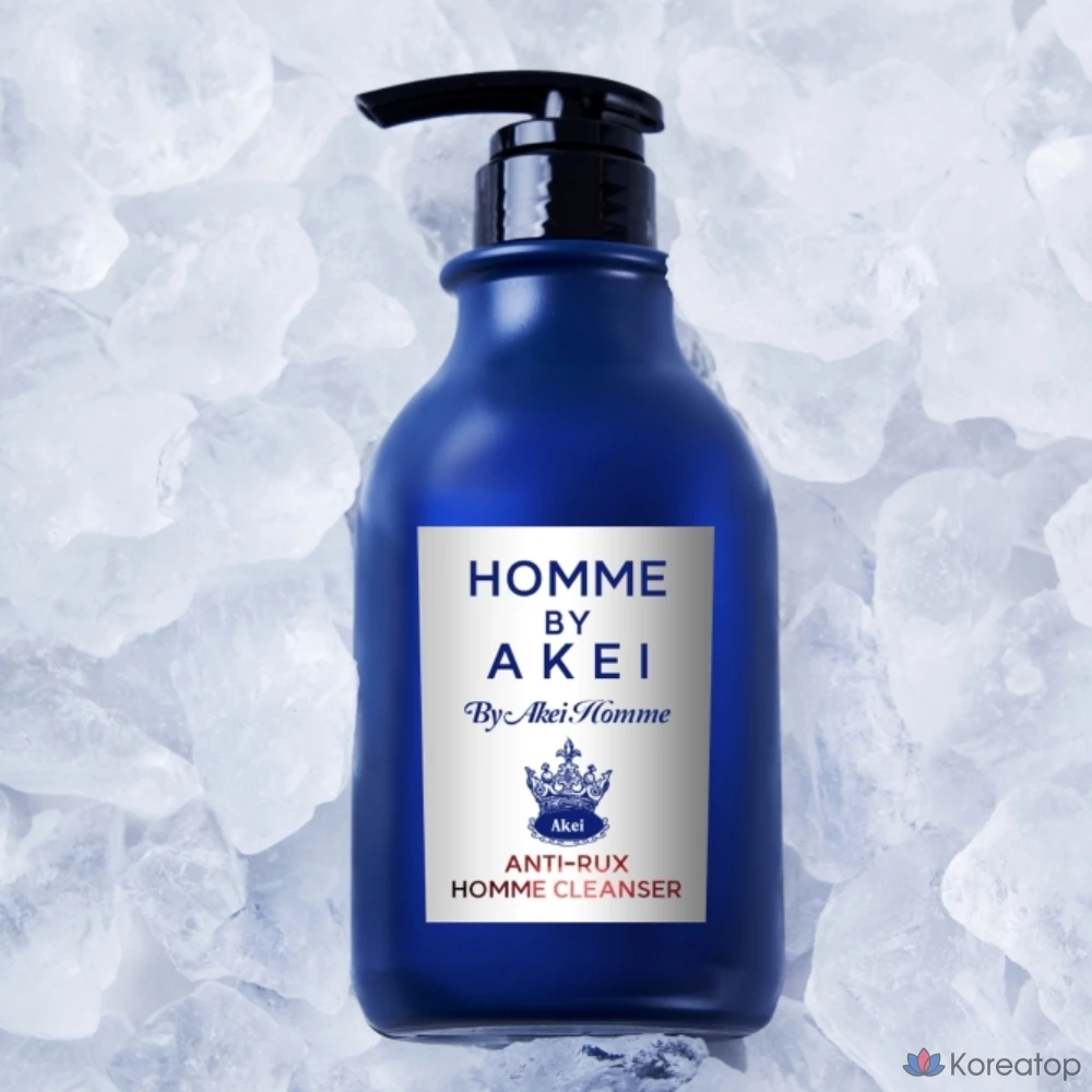 Очищающее средство для мужчин Akei Derma+ Anti-Lux All-in-One Cooling, 550 мл, 1 шт.