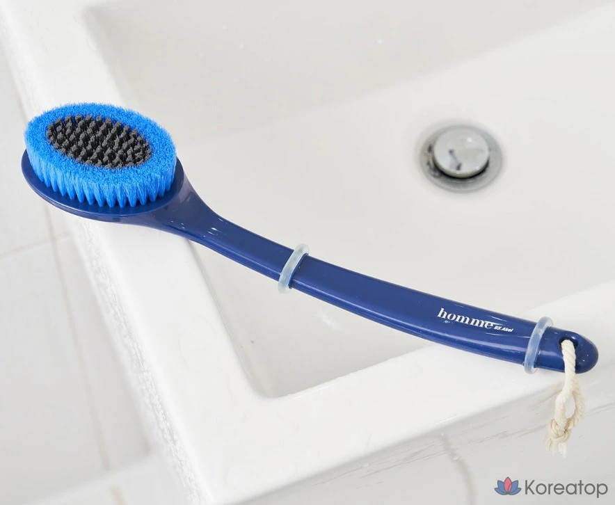 Боди-браш Akei Derma+ Homme All-in-One Body Brush, оттенок Navy, 2 шт., фото 4
