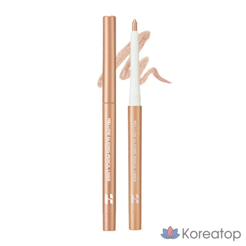 Карандаш для глаз Holika Holika Mellow Gliding Pencil Liner, оттенок 05 Pure Mellow, 0.3 г, 1 шт.