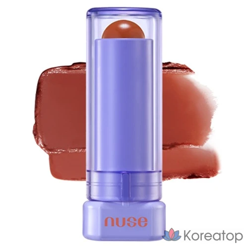 Бальзам для губ nuse Color Care Lip Balm, оттенок 01 French Nude, 4.3 г, 1 шт.