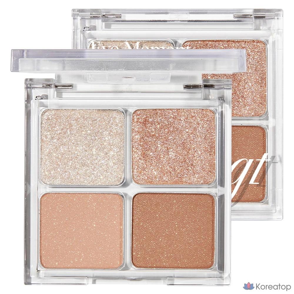 Тени для век FMGT Eye Moment Shadow Palette, оттенок 04 Natural Glow, 1 шт.