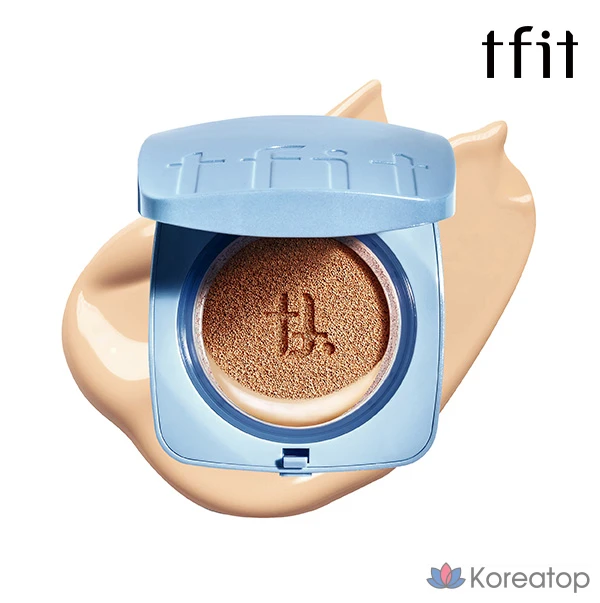 Кушон TFIT Ice Fit Cover Cushion, оттенок N1.5 Suede, 12 г, 1 шт., фото 5