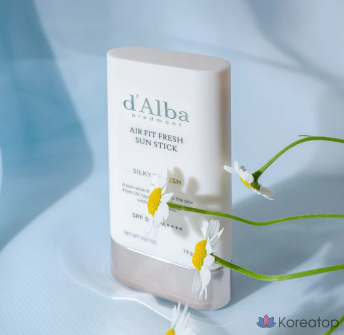 Солнцезащитный стик d'Alba Air Fit Fresh Sun Stick SPF50+ PA++++, 19 г, 1 шт.