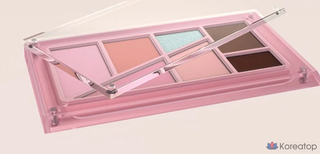 Палитра для век 3CE Layer It All Eye Palette, оттенок Pink Soda, 1 шт.
