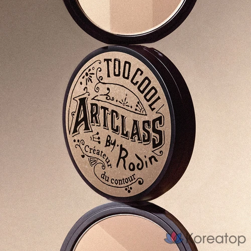 Палетка для контуринга Too Cool For School Artclass By Rodin Shading, оттенок Modern, 9.5 г + кисть для контуринга, 1 шт., фото 6