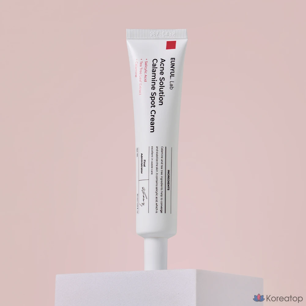 Крем для лица Eunyul Lab Acne Solution Calamine Spot Cream, 30 мл, 1 шт.