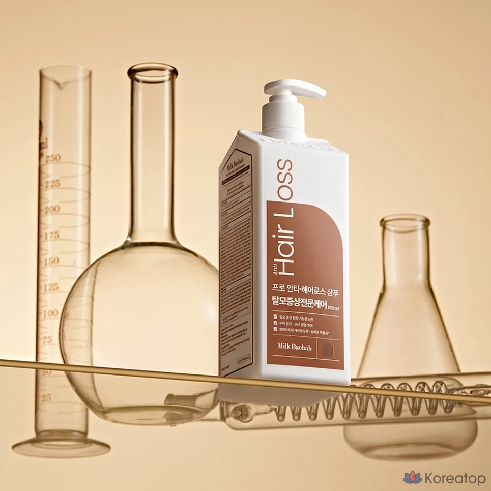 Шампунь Milk Baobab Pro Anti Hair Loss Shampoo, аромат Cloudy Wood, 800 мл, 1 шт.