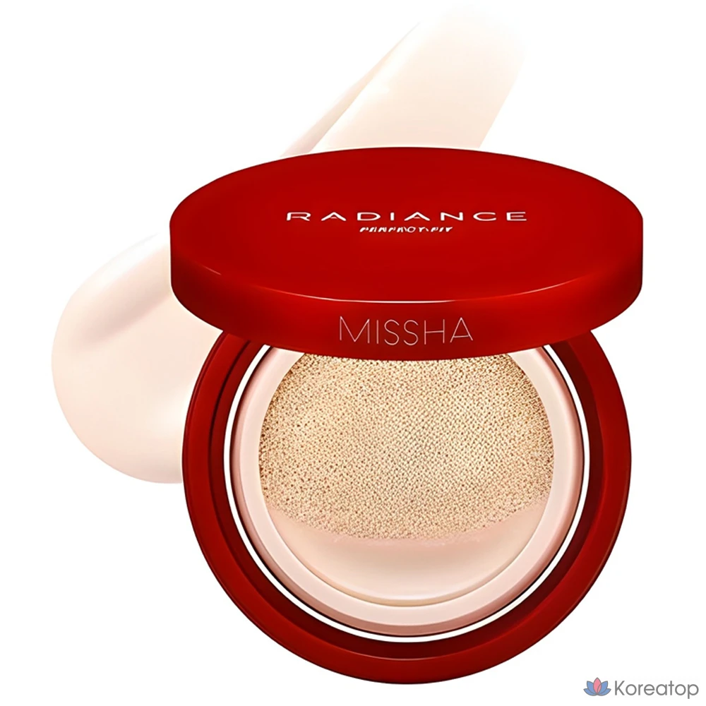 Кушон Missha Radiance Perfect Fit Cushion, оттенок 21 Fair, 15 г, 1 шт.