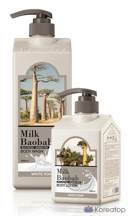 Лосьон для тела Milk Baobab Body Lotion White Soap Scent, 500 мл, 1 шт., фото 4