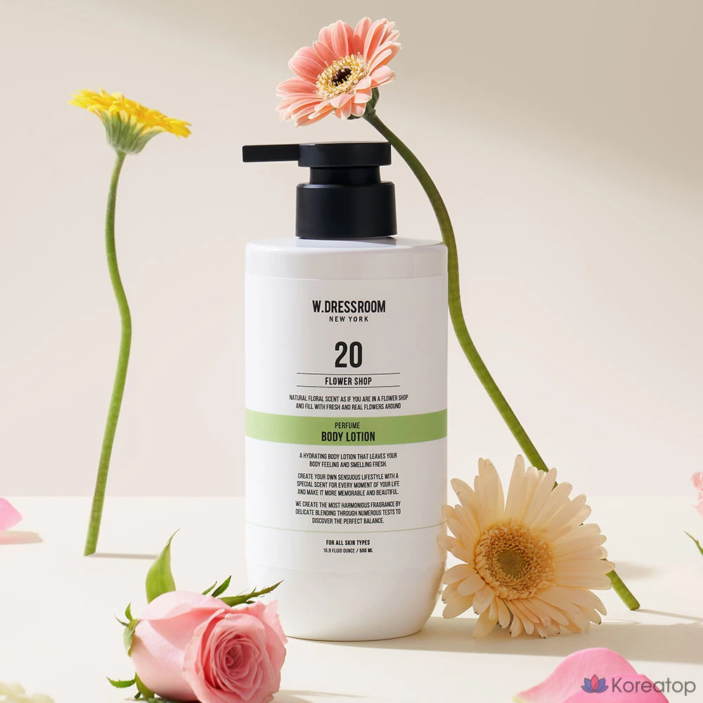 Боди-лосьон W.Dressroom Perfume Body Lotion 20 Flower Shop, 500 мл, 1 шт.