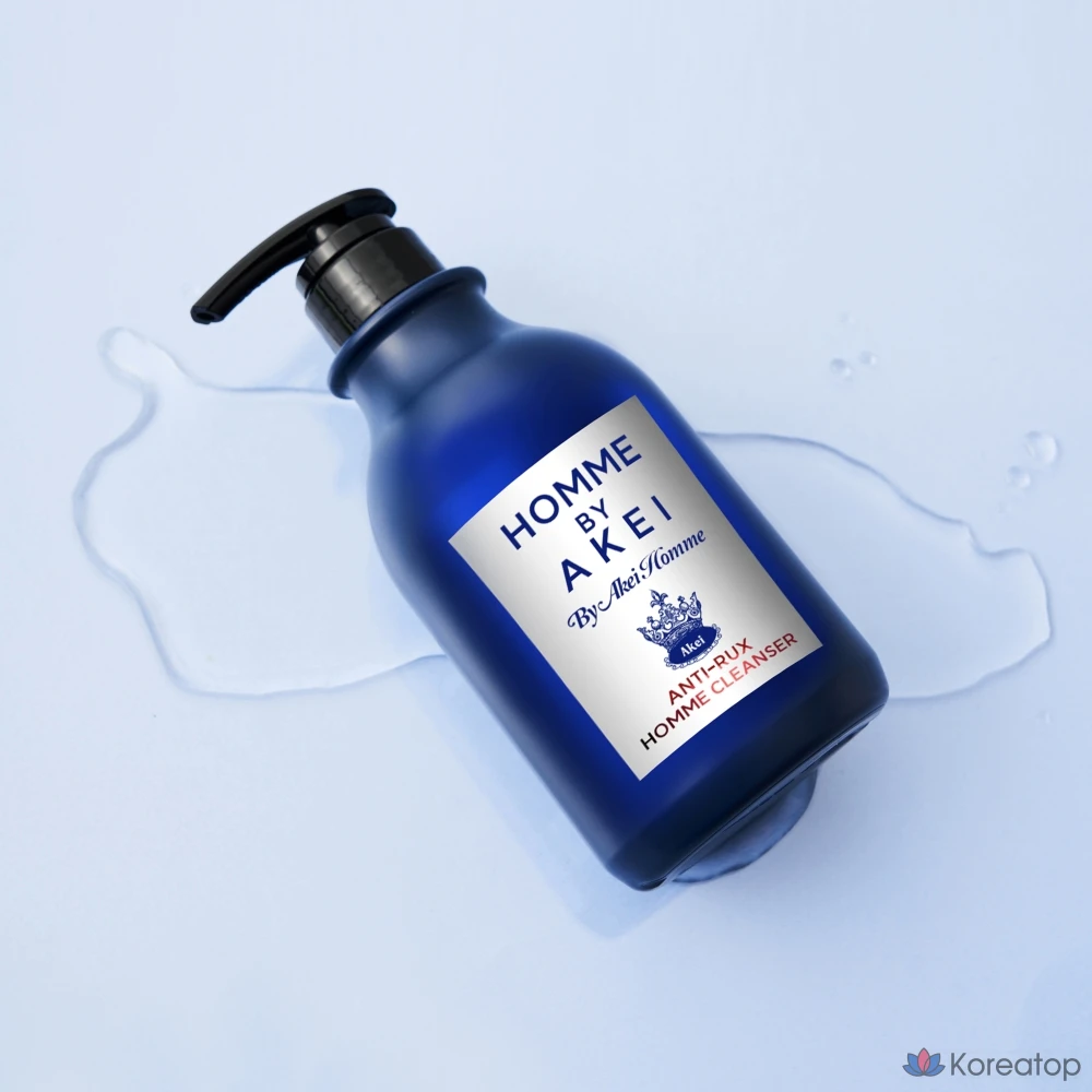 Очищающее средство для мужчин Akei Derma+ Anti-Lux All-in-One Cooling, 550 мл, 1 шт.
