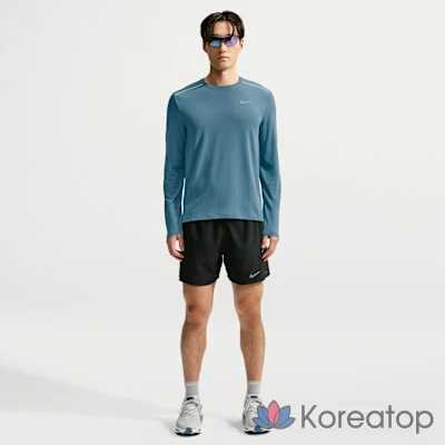 Лонгслив мужской Nike Miler Dri-FIT Running Top, фото 4