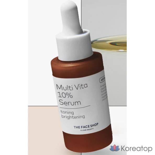 Сыворотка The Face Shop Ultimate Multi Vita 10% Serum, 30 мл, 1 шт.