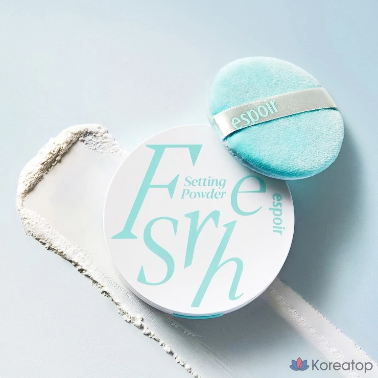 Пудра для лица Espoir Fresh Setting Powder, оттенок White, 9 г, 1 шт.