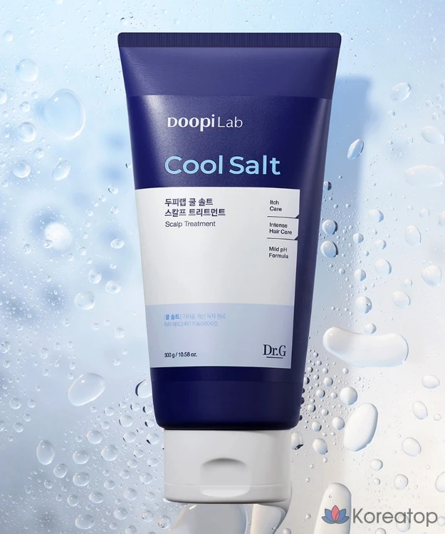 Скраб-пилинг для кожи головы Dr. G Scalp Lab Cool Salt Scalp Treatment, 300 г, 1 шт.