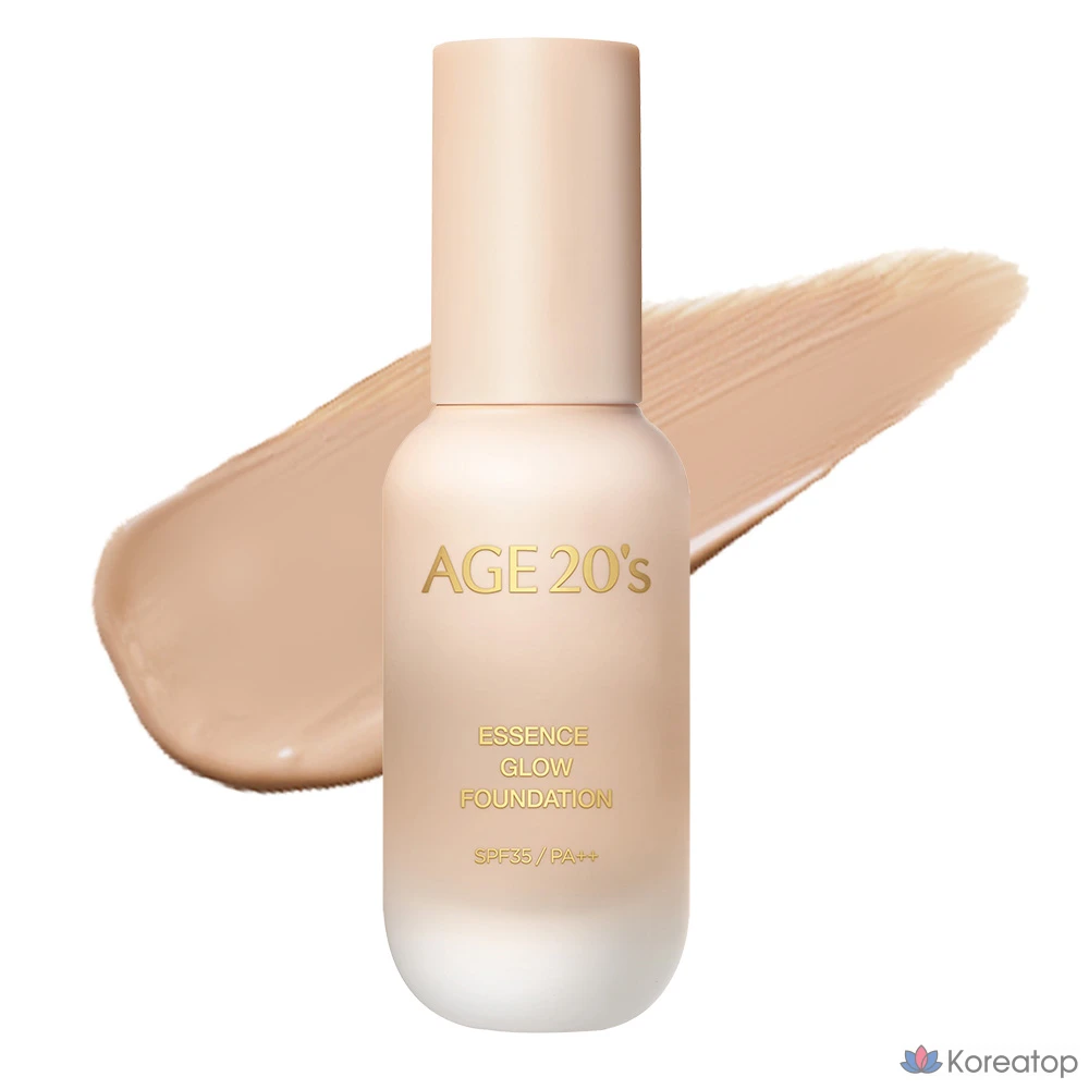 Фундация AGE 20S Essence Glow Foundation, оттенок 23, 30 мл, 1 шт.