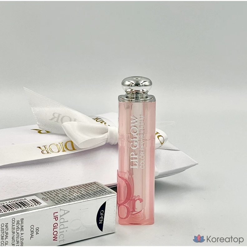 Бальзам для губ Dior Tinted Balm Color Lip Balm New Lip Glow, оттенок Pink 001, 3.2 г, 1 шт.