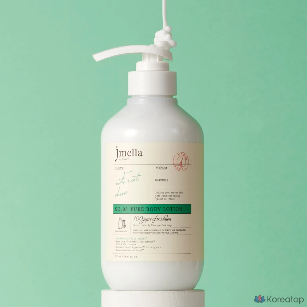 Лосьон для тела Jmella In France Pure Forest Doux Body Lotion, 500 мл, 1 шт.