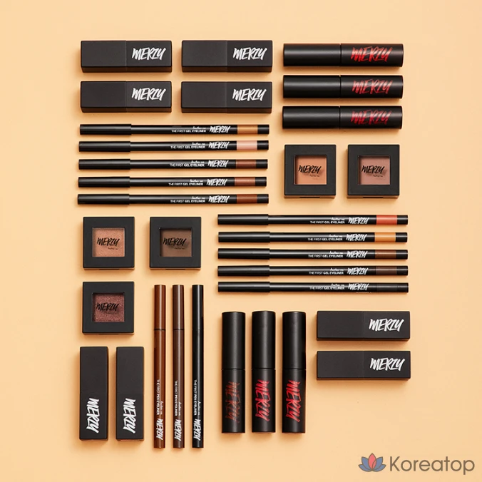 Тени для век MERZY The First Eyeshadow, оттенок E2 Hepburn Rose, 1 шт., фото 9