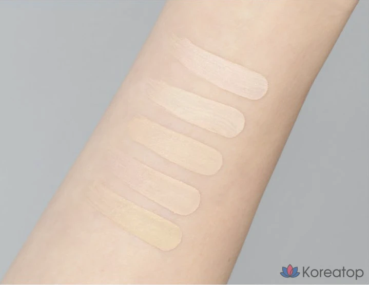 Фундация The Face Shop Ink Lasting Foundation Slim Fit, оттенок N201 Apricot Beige, 30 мл, 1 шт., фото 7