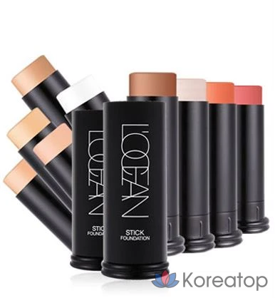 Стик-тональный крем L'OCEAN Stick Foundation, оттенок 24 Coral, 6 г, 1 шт.