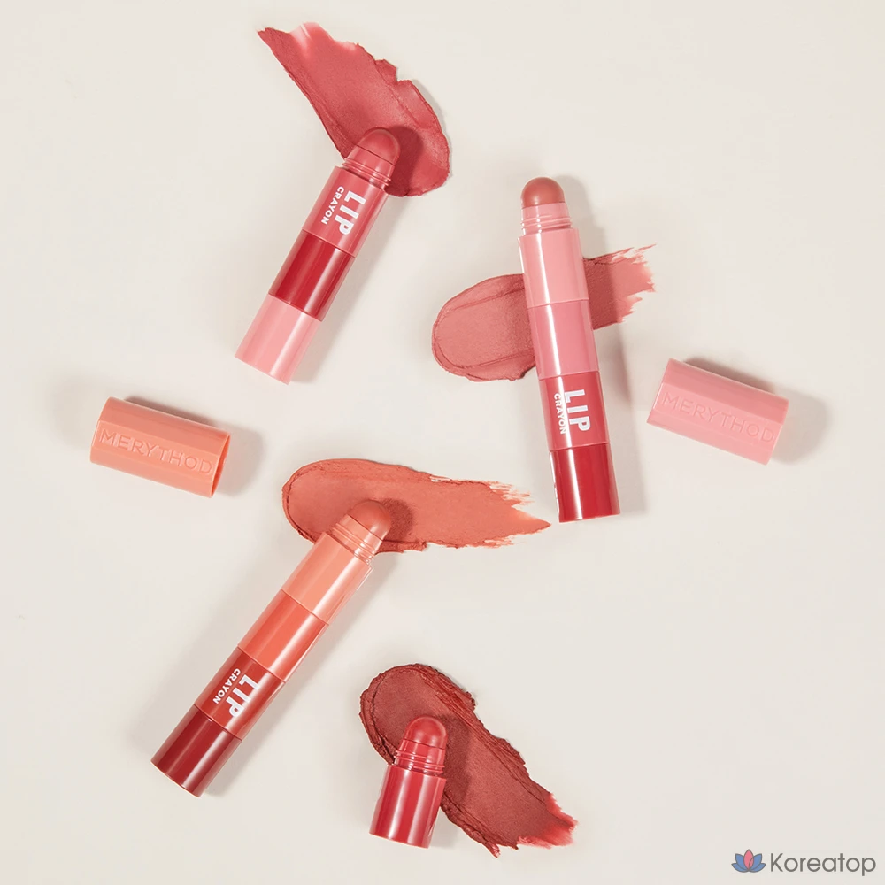 Карандаш для губ Merythod Reel Edge Lip Crayon, оттенок 03 Down Brick, 4 г, 1 шт.
