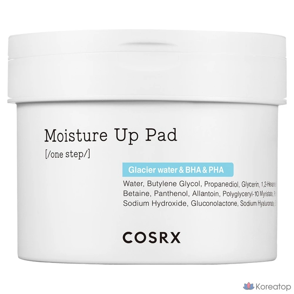 Пэды COSRX One Step Moisture Up Pad, 140 мл, 70 шт.