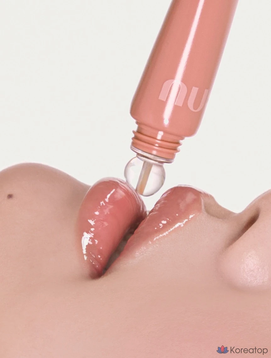 Бальзам для губ nuse Reju Lip Gloss, оттенок 01 Oolong Peach, 1 шт., фото 4