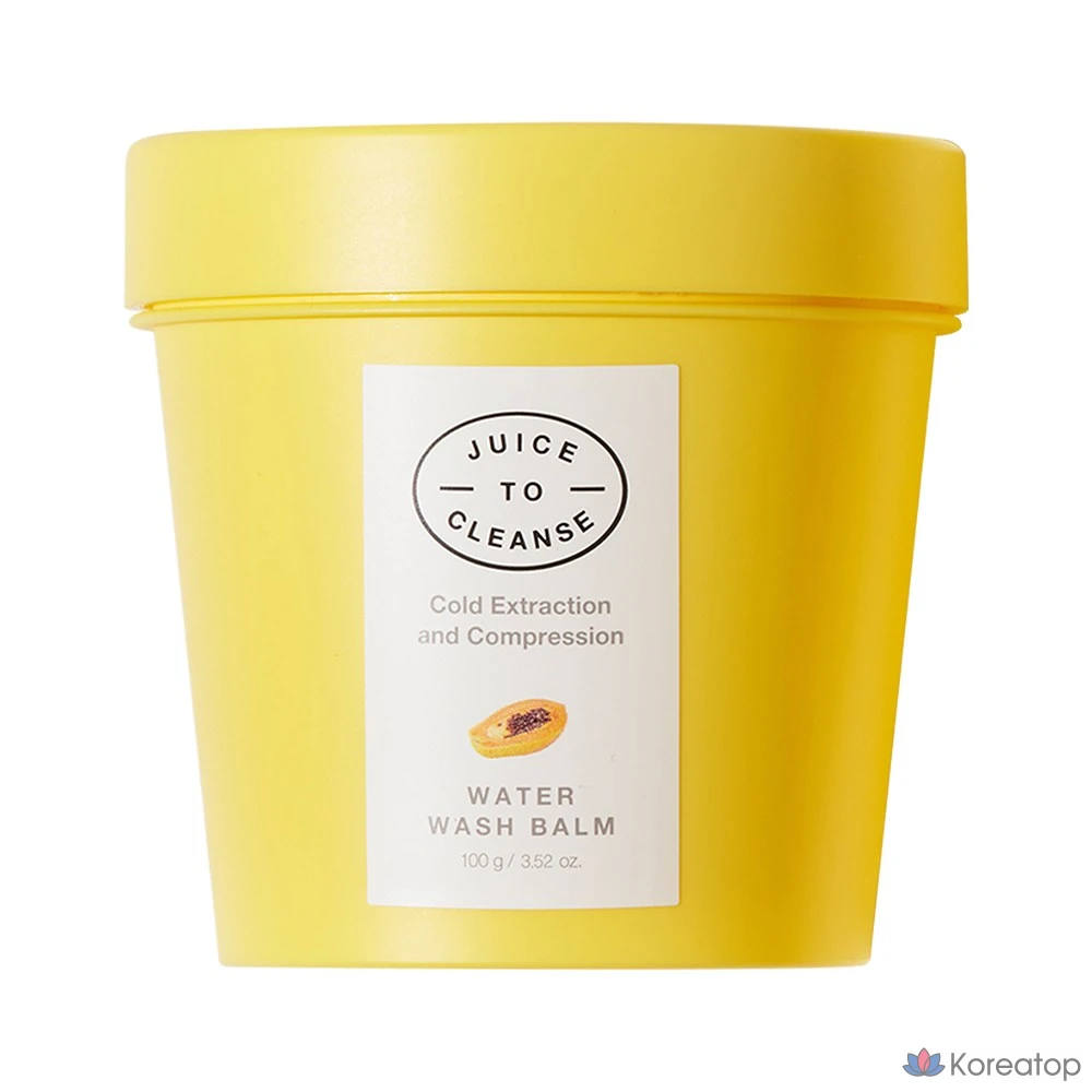 Гидрофильное масло для умывания Juice To Cleanse Water Wash Balm, 100 г, 1 шт.