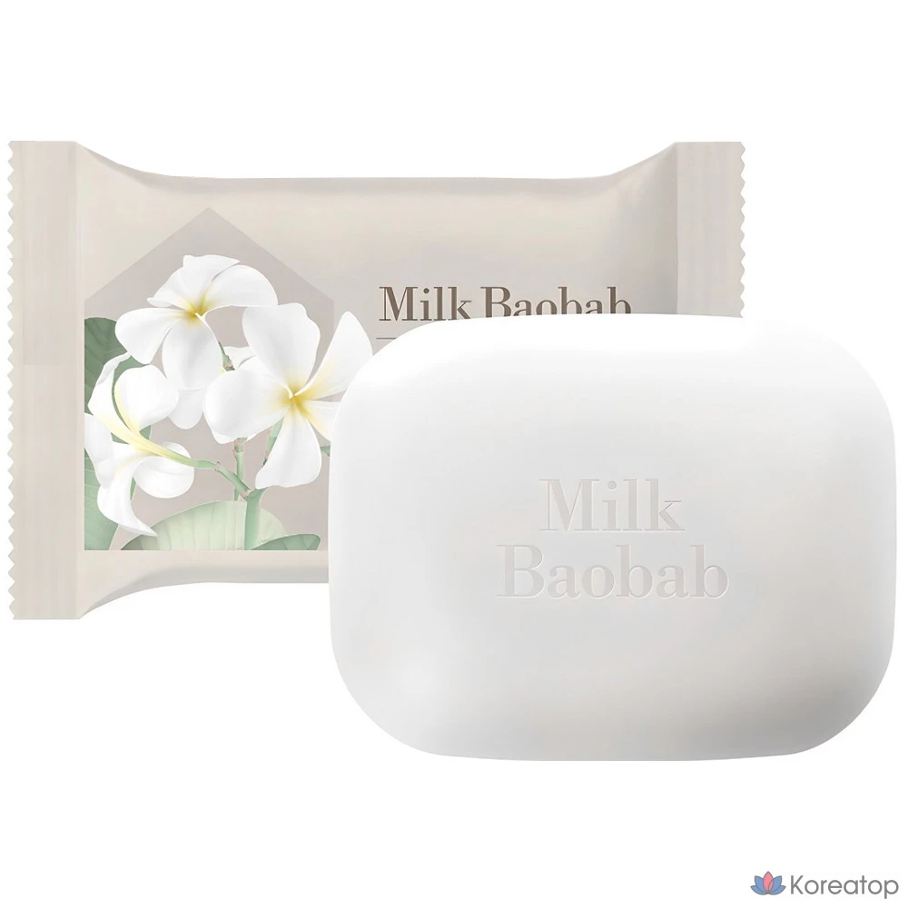 Мыло Milk Baobab Original Soap White Soap, 100 г, 1 шт.