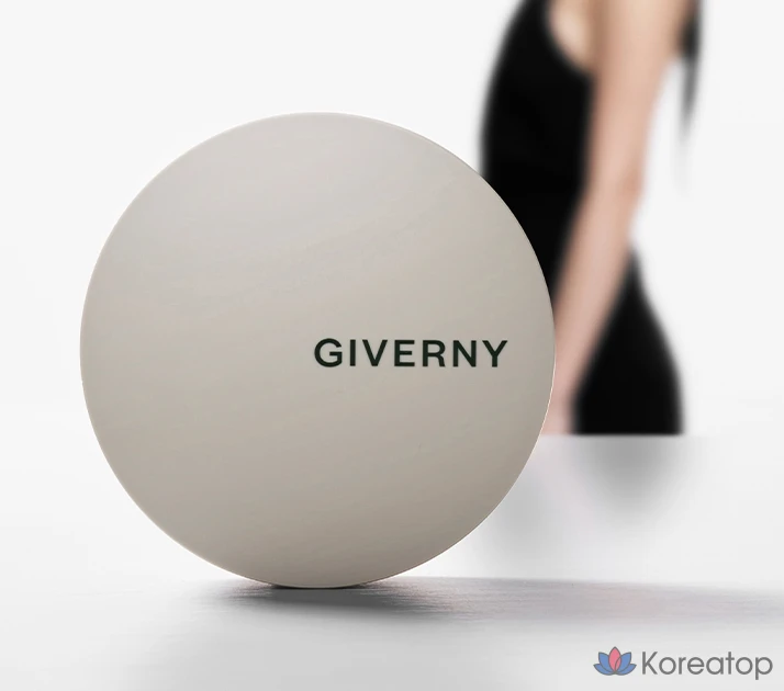 Кушон Giverny Milchak Matt Fit Cushion Foundation (Set: 12g + Refill 12g), оттенок 23NW Medium Beige, 1 шт.