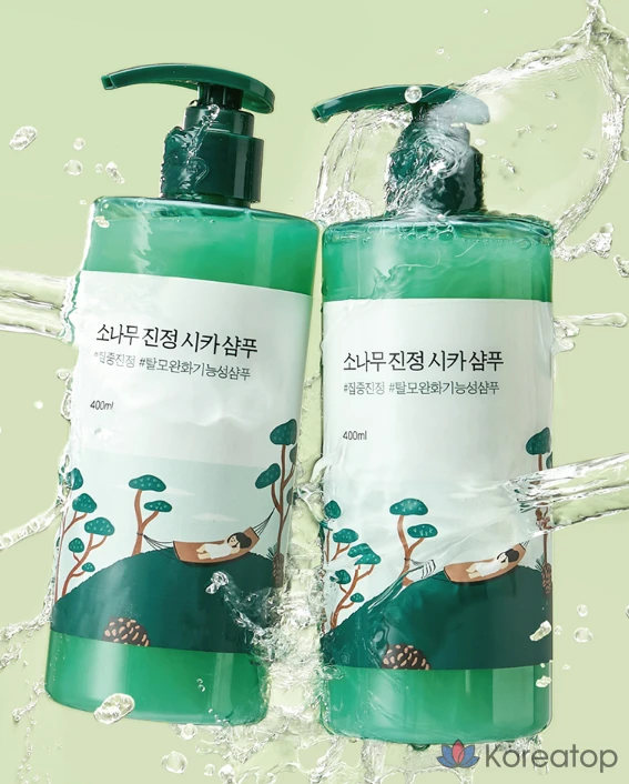 Шампунь Round Lab Pine Calming Cica Shampoo, 400 мл, 1 шт.