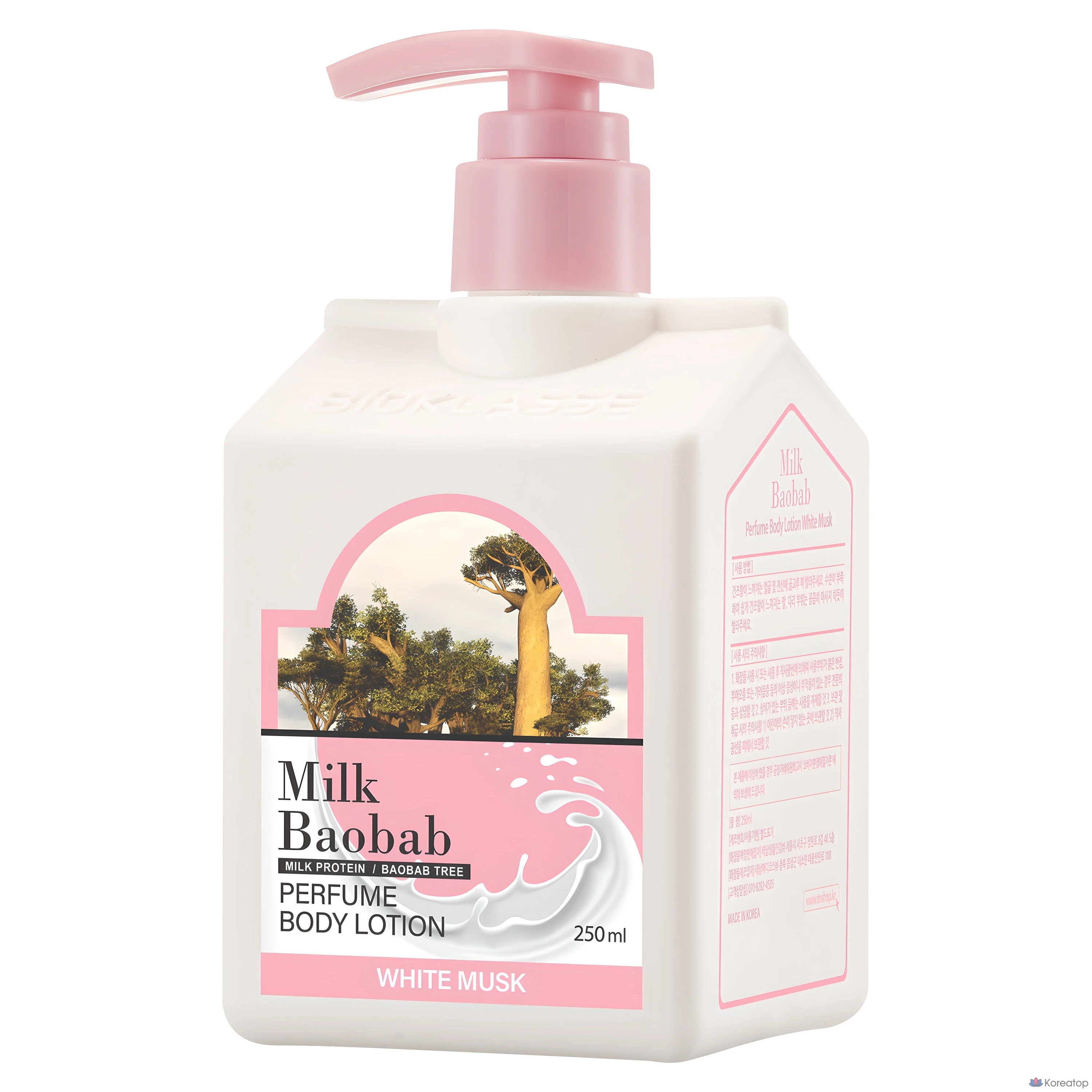 Лосьон для тела Milk Baobab Perfume Body Lotion White Musk, 250 мл, 1 шт.