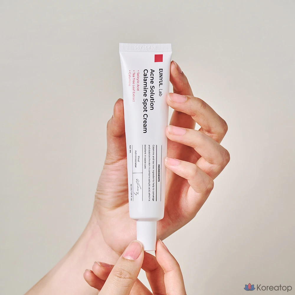 Крем для лица Eunyul Lab Acne Solution Calamine Spot Cream, 30 мл, 1 шт.
