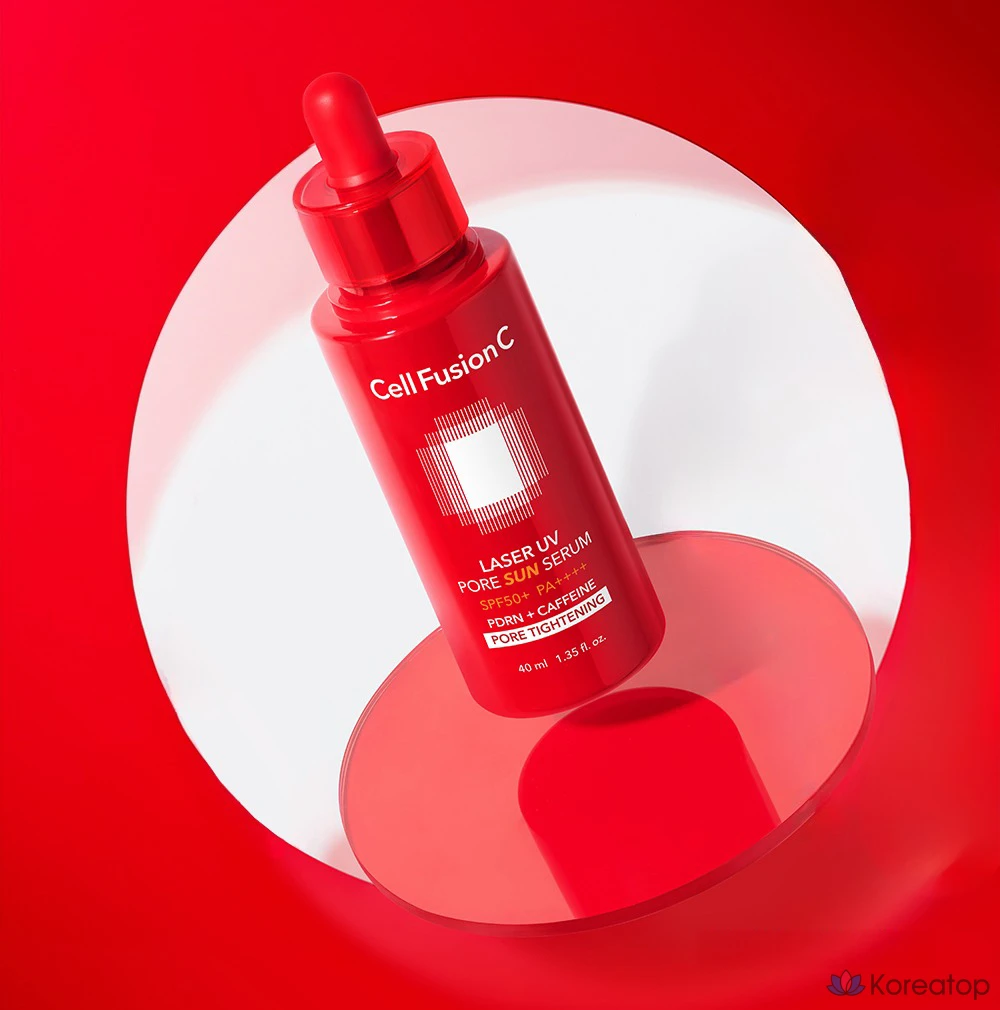 Солнцезащитный крем CELL FUSION C Laser UV Pore Sun Serum SPF50+ PA++++, 40 мл, 1 шт.