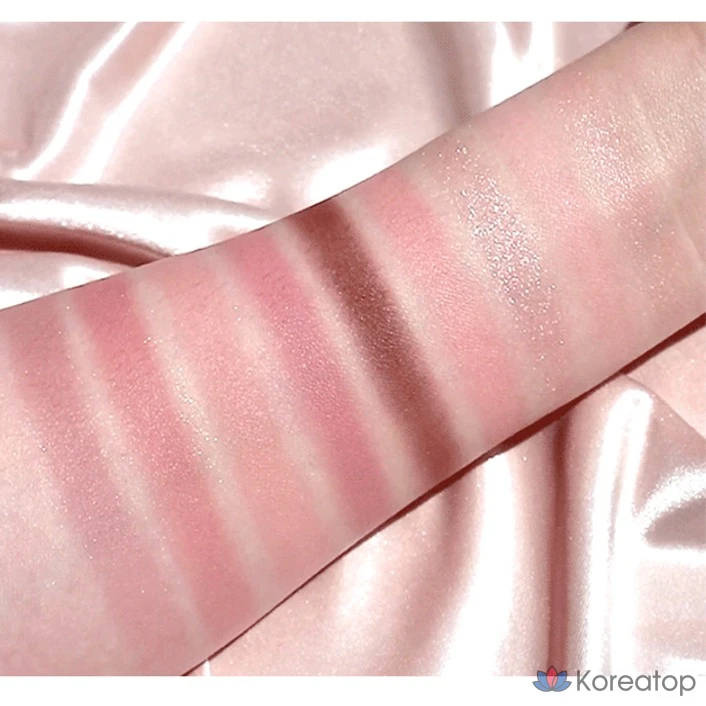 Палитра для век Holika Holika My Fave Mood Eye Palette, оттенок Pinkology, 8 г, 1 шт., фото 4