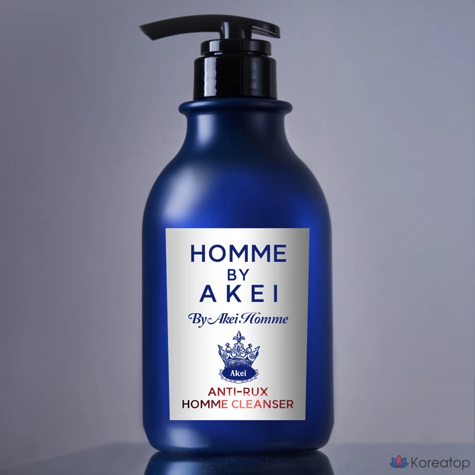 Очищающее средство для мужчин Akei Derma+ Anti-Lux All-in-One Cooling, 550 мл, 1 шт.