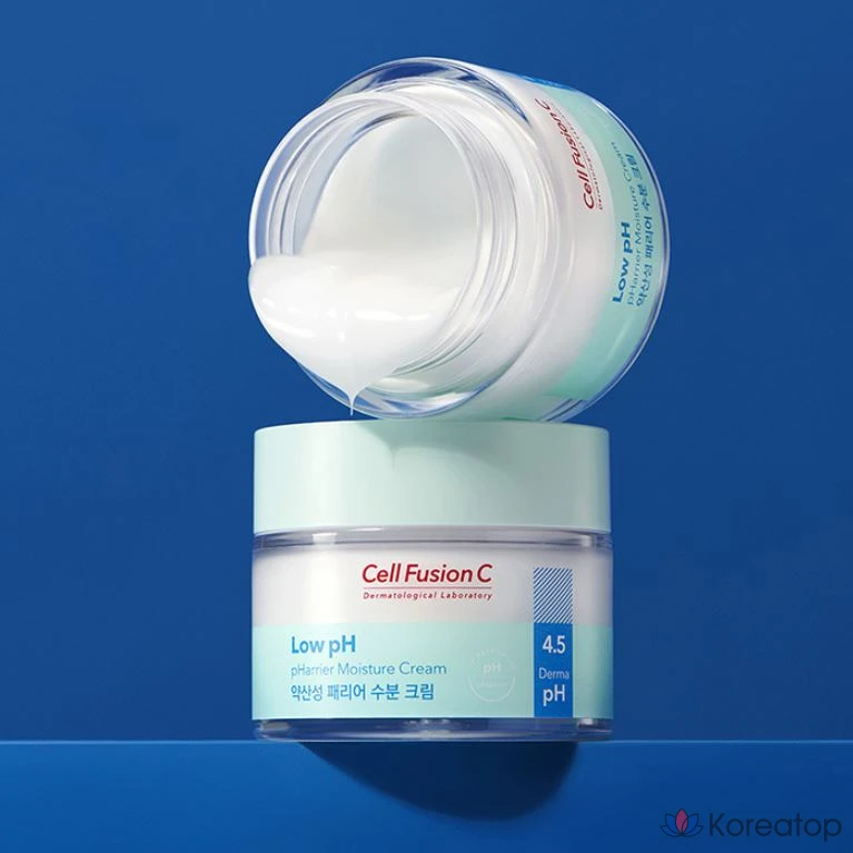 Набор для ухода CELL FUSION C Low pH Barrier Moisturizing Cream Set, 120 мл, 1 шт.