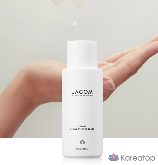 Тонер LAGOM Cellus Revive Essence Toner, 200 мл, 1 шт.